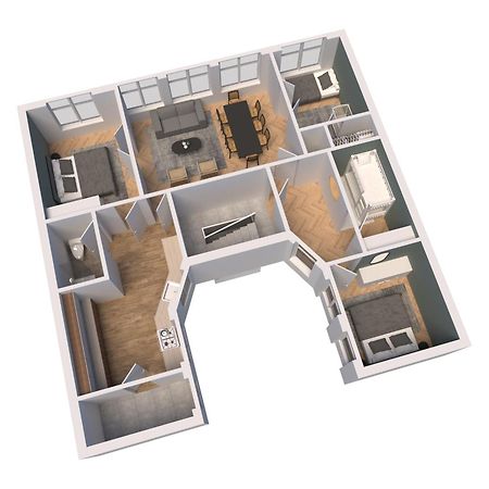 Large Apartment With Canal View In Central Cph City Kopenhaga Zewnętrze zdjęcie